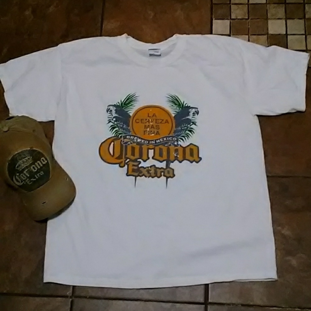 NWOT Corona Tee + Cap